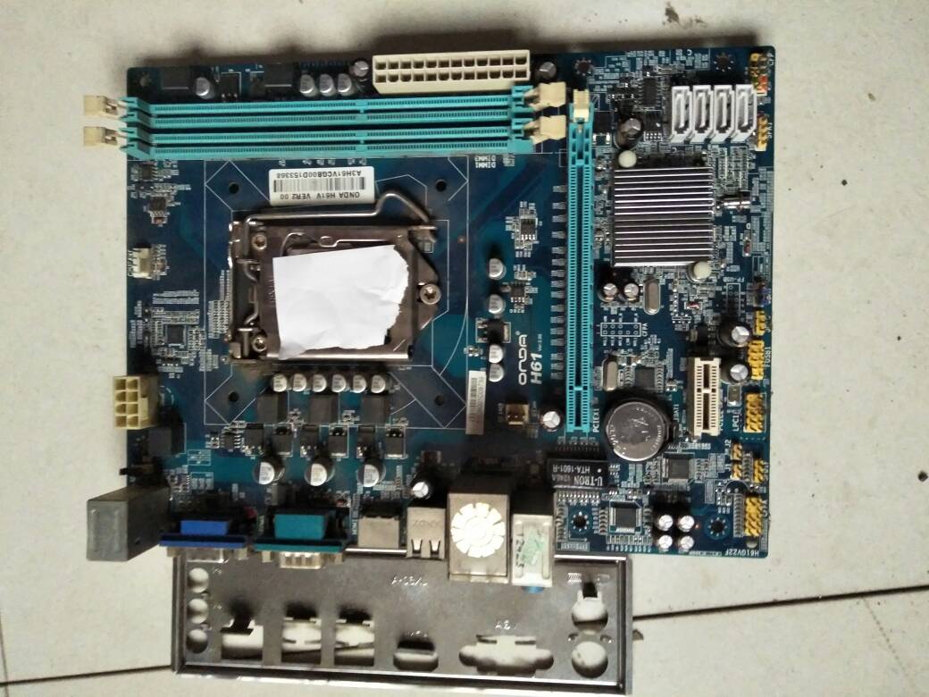 onda/昂达  h61v h61m 1155针ddr3集成小板 功能正常 现货