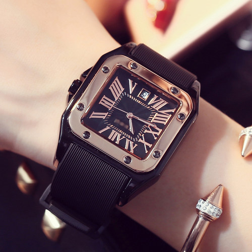 中性女表高级感个性大表盘日历