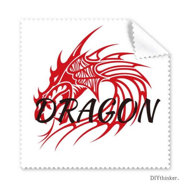 中国龙外国龙周边定制高质量眼镜布屏幕清洁布礼物手机屏幕擦礼物