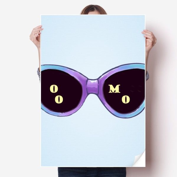 插画墙贴纸卧室海报