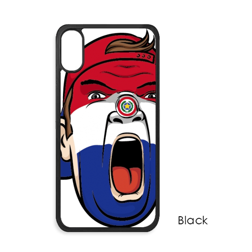 适用于iPhone旗脸谱油彩帽子Xr手机壳max手机保护套678plus硅胶11