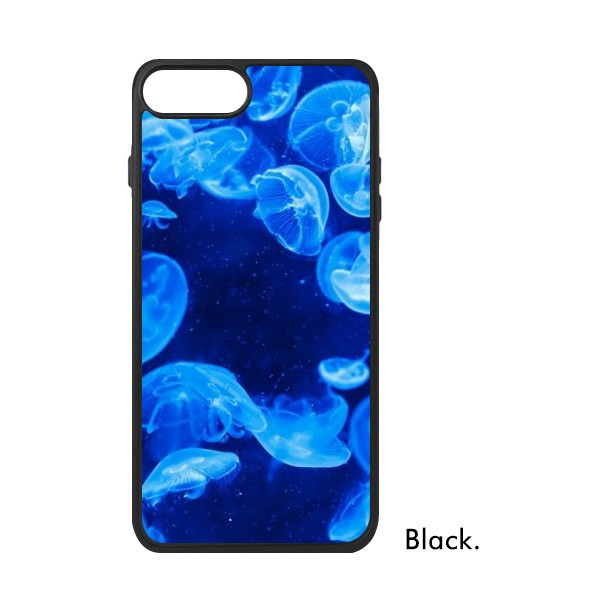 适用于iPhone洋水母群光线水自然Xr手机壳max保护套678plus硅胶11