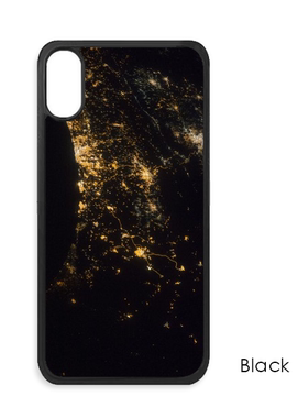 适用于iPhone秘金黄色星云碎片图Xr手机壳max保护套678plus硅胶11