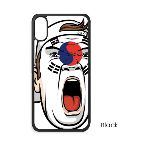 适用于iPhone旗脸谱油彩帽子Xr手机壳max手机保护套678plus硅胶11