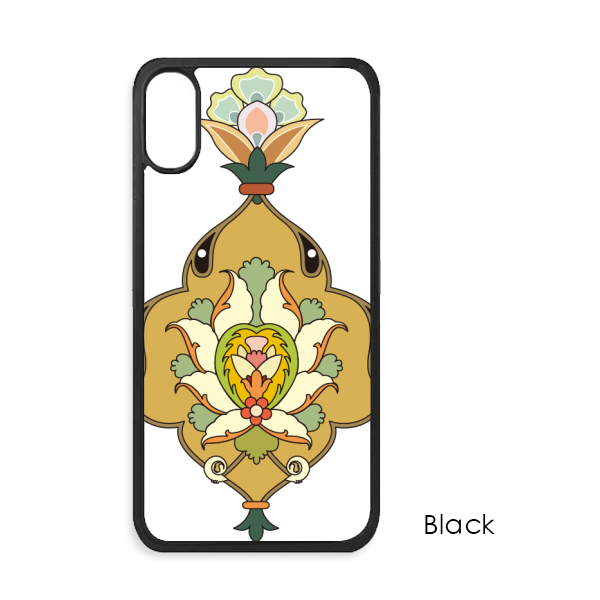 适用于iPhone克艺术花朵图案Xr手机壳max手机保护套678plus硅胶11