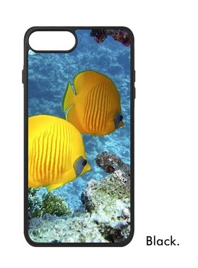 适用于iPhone洋光线黄色鱼水自然Xr手机壳max保护套678plus硅胶11