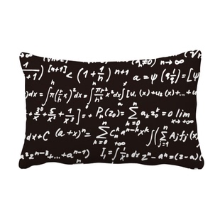 求和数学理科公式演算抱枕靠枕腰枕沙发靠垫双面含芯礼物安全午睡