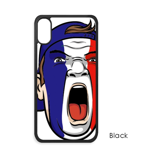 适用于iPhone旗脸谱油彩帽子Xr手机壳max手机保护套678plus硅胶11