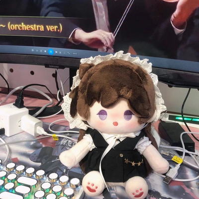 【正版】名侦探柯南属性毛利兰20cm坐姿一番赏棉花娃娃动漫礼物