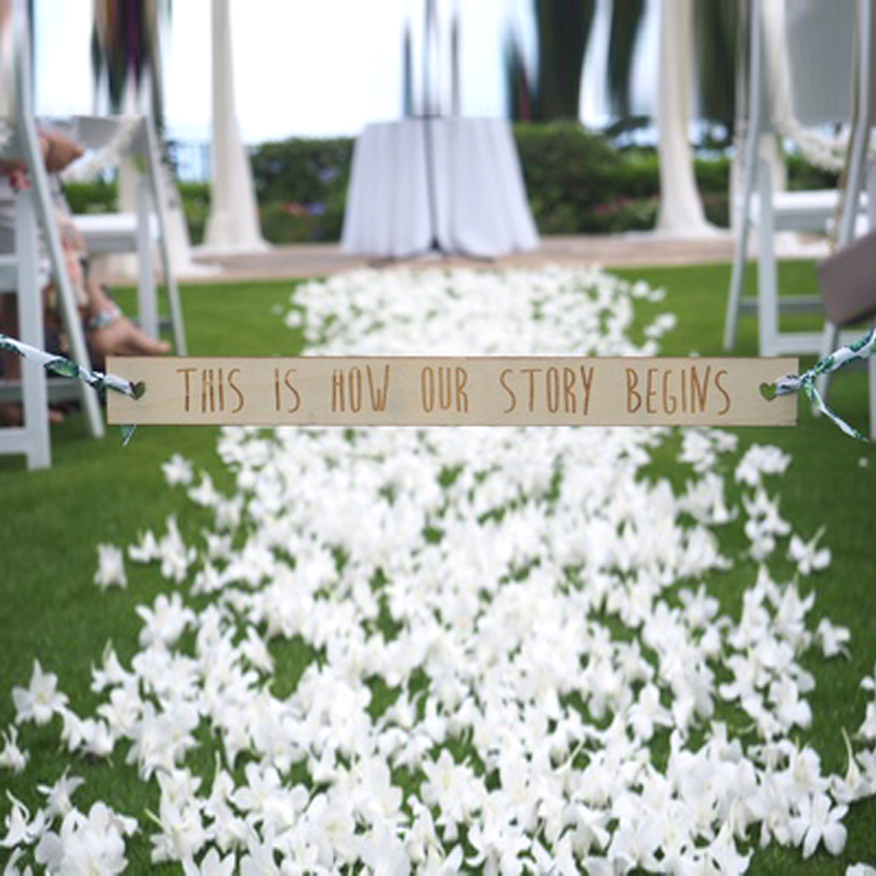 This is how our story begins我们的故事开始了爱情之门就此打开