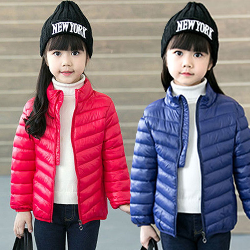 羽绒轻薄儿童棉衣打底保暖儿童袄