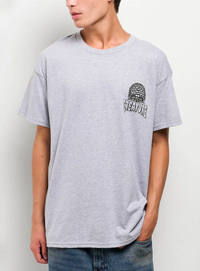 【代购】市井店 Creature 美版潮牌嘻哈街舞滑板Doom SkullT恤