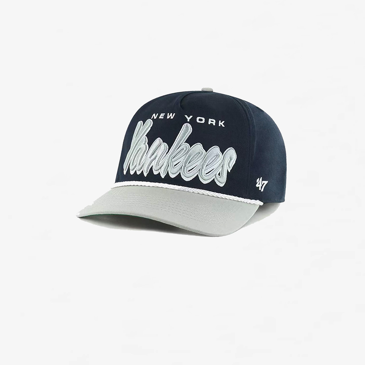 【代购】市井店 MLB x 47Brand 美版潮牌洋基队Dropshadow棒球帽
