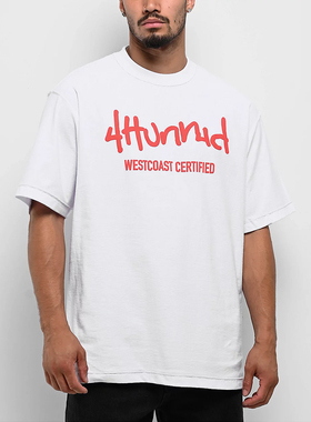 【代购】市井店 Shaka Wear x 4Hunnid 美版潮牌嘻哈InsideOutT恤