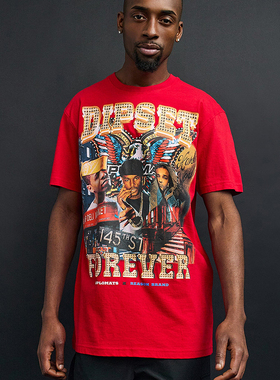 【代购】市井店 Reason x DIPSET美版潮牌嘻哈街舞滑板ForeverT恤