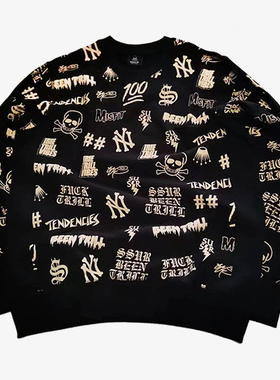 【现货】市井店 SSUR x Been Trill 美版潮牌联名款加拿大产卫衣