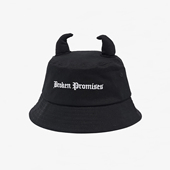 Promises美版 Broken 市井店 潮牌滑板SloganHorned渔夫帽 代购