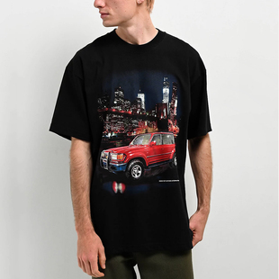 HUF Toyota 潮牌嘻哈街舞滑板Big 市井店 美版 PapaT恤 代购