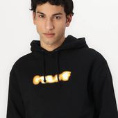 代购 市井店 HUF 美版 潮牌嘻哈街舞滑板Blur连帽卫衣