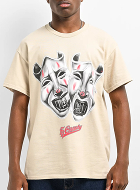 【代购】市井店 FB County 美版潮牌嘻哈街舞滑板Forever印花T恤