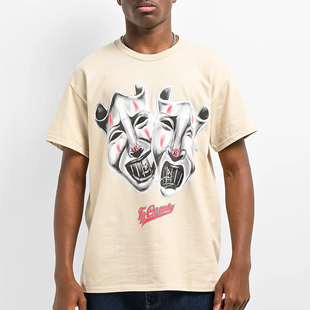 【代购】市井店 FB County 美版潮牌嘻哈街舞滑板Forever印花T恤