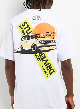 【代购】市井店 Student Driver 美版潮牌嘻哈街舞滑板ChibiT恤