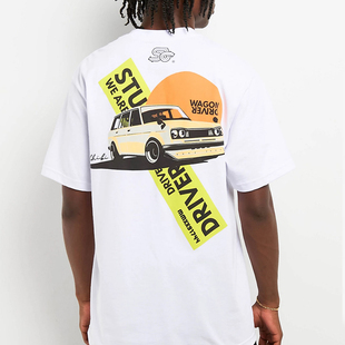 【代购】市井店 Student Driver 美版潮牌嘻哈街舞滑板ChibiT恤