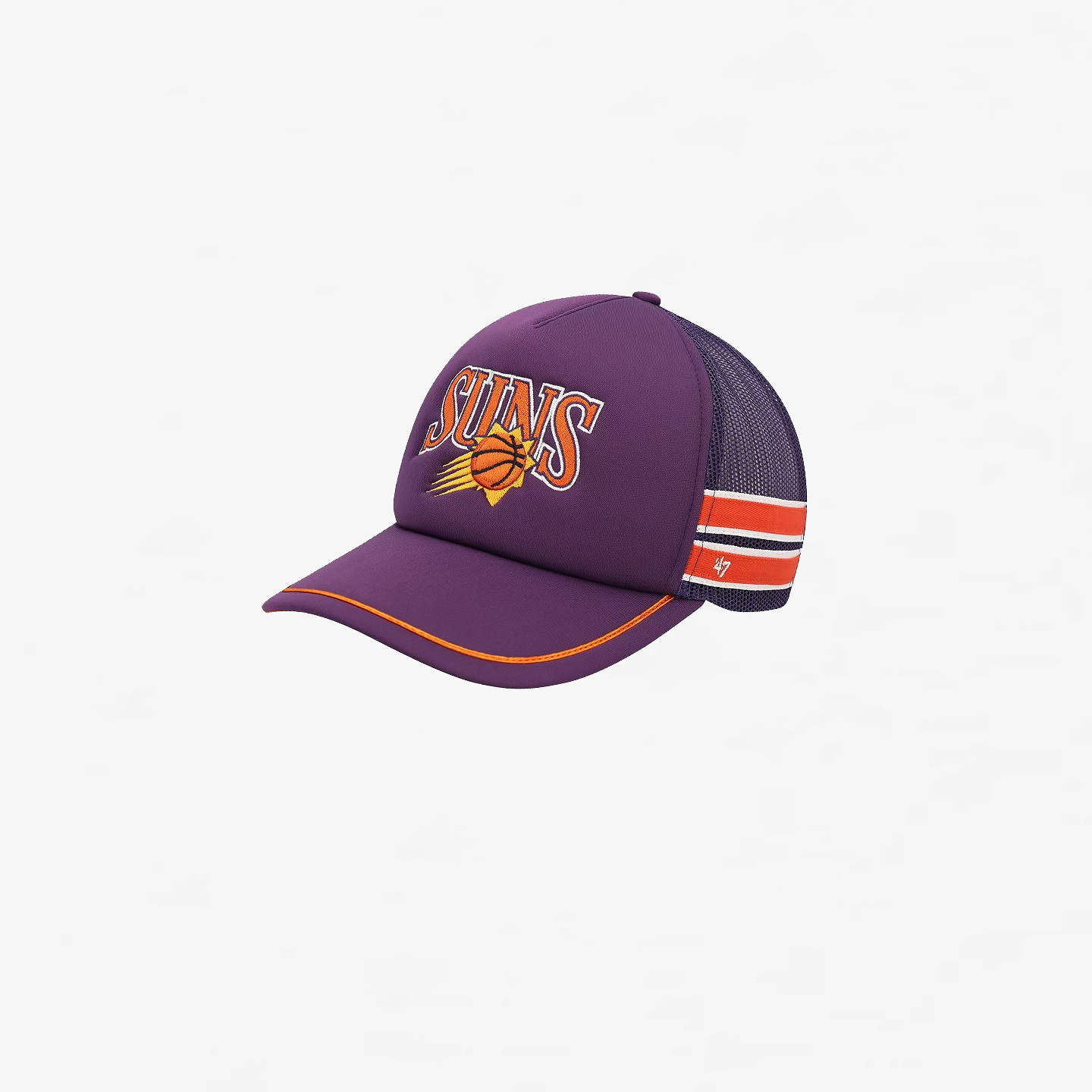 【代购】市井店 NBA x 47Brand 美版潮牌嘻哈太阳队Stripes棒球帽