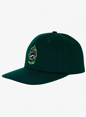 【代购】市井店 Santa Cruz 美版潮牌滑板Screaming Fire棒球帽