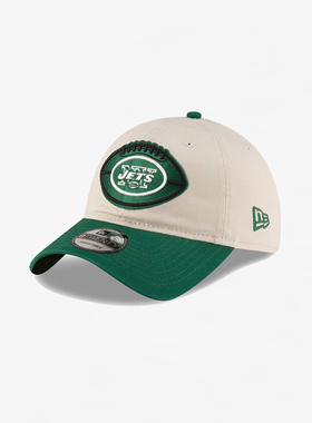 【代购】市井店 NFL x NE 美版潮牌嘻哈喷气机队Sideline棒球帽