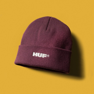 【代购】市井店 HUF 美版潮牌嘻哈街舞滑板All Caps冷帽毛线帽