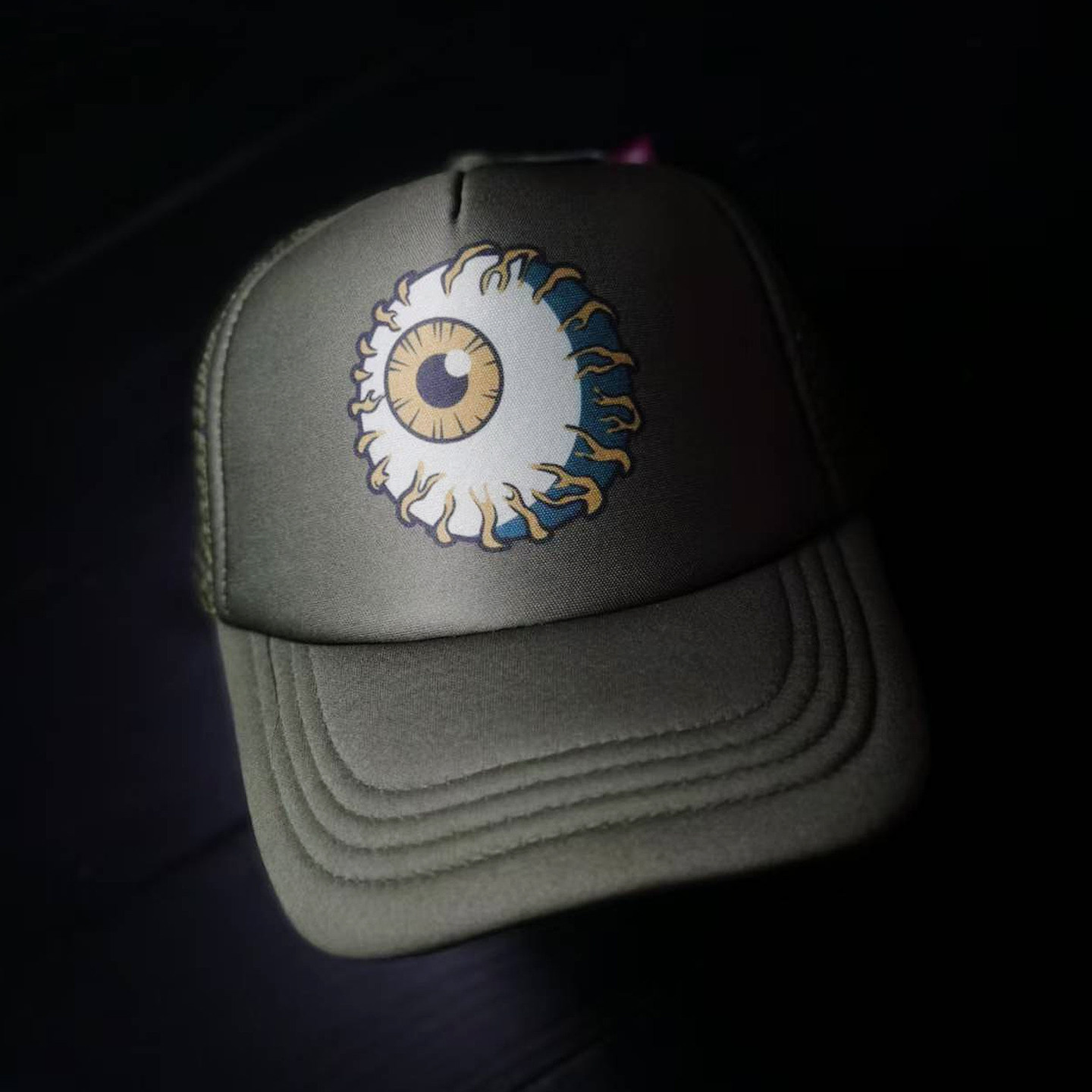 【现货】市井店 Mishka 美版潮牌嘻哈滑板Keep Watch网帽棒球帽