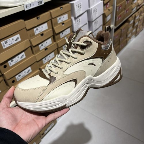 安踏穿越丨加厚加绒保暖男棉鞋冬季新款运动鞋子休闲鞋112448957