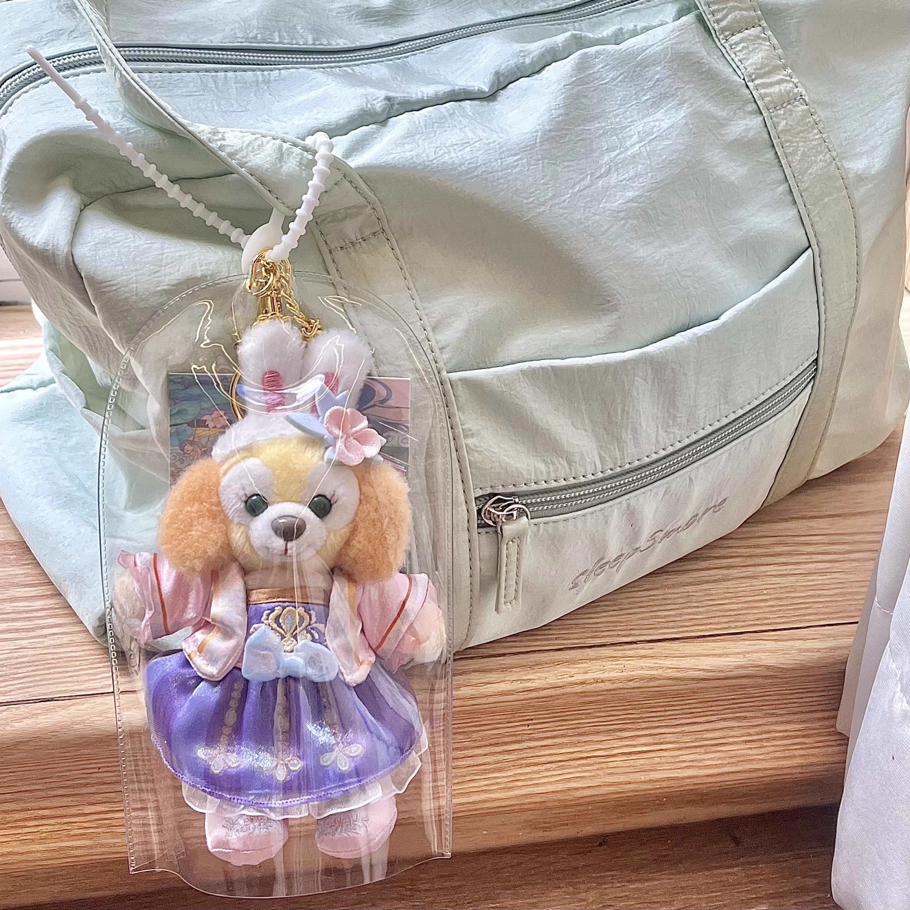 玲娜贝儿娃娃袋星黛露娃娃玩偶雨衣公仔防尘包迪士尼挂件保护套