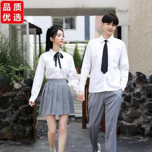 学院毕业套装季班服初高中夏季学生大合唱合照运动会英伦校服