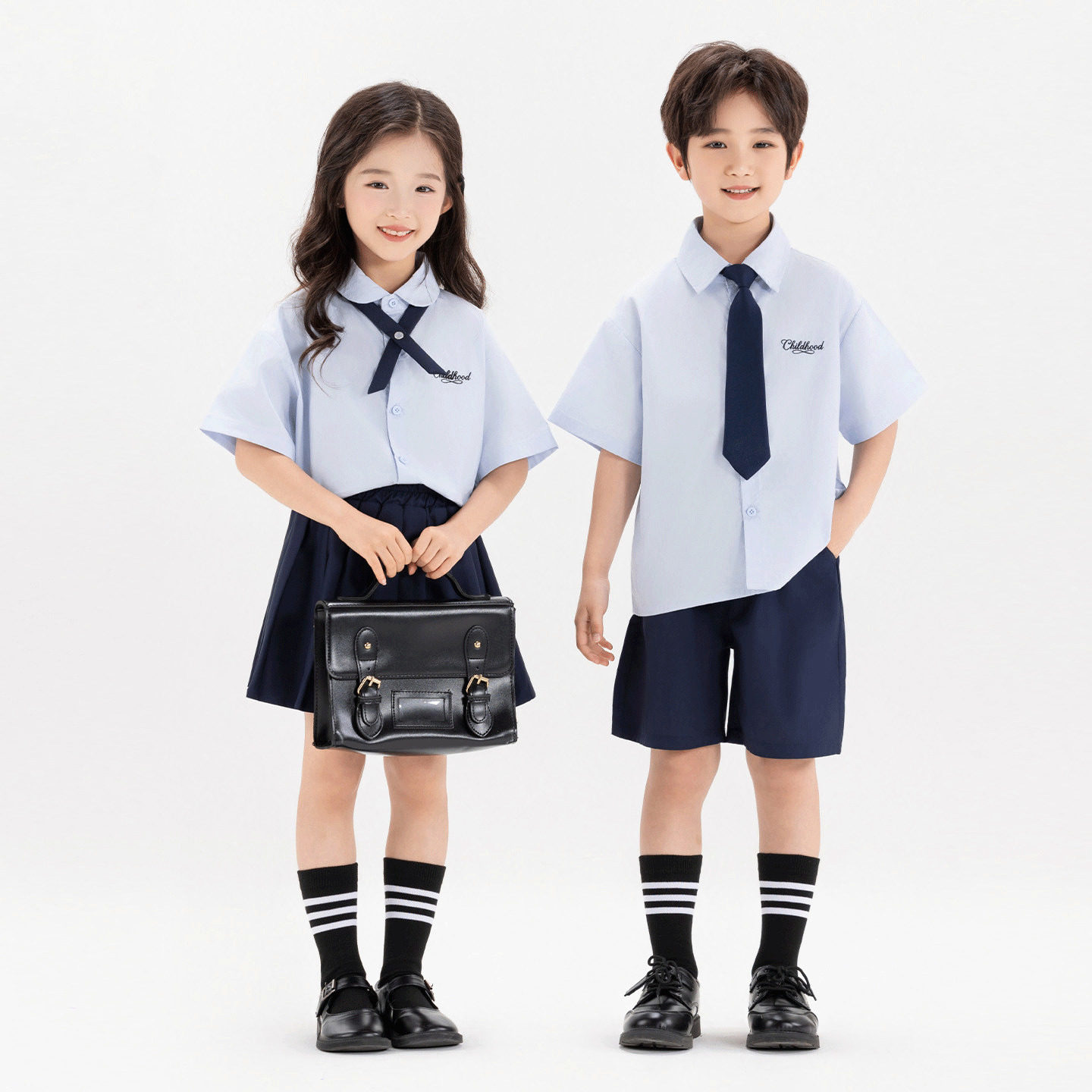 六一儿童演出服装男童泰式学院风图片
