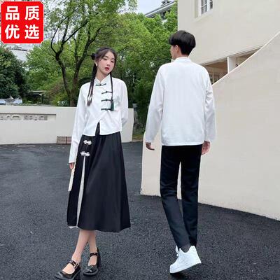 复古民国风班服套装初中