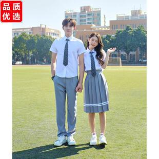 中学生拍毕业照服装初高中生班服特色毕业服男女生朗诵大合唱套装