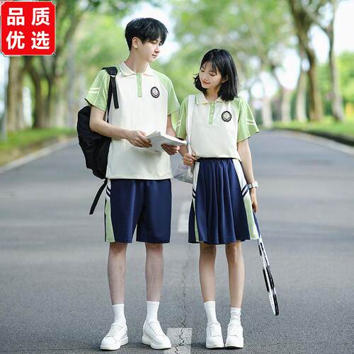 班服夏季初中生高小学院