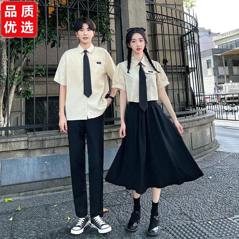 班服夏季学院风套装韩版JK制服初高中学生毕业典礼合唱团演出校服