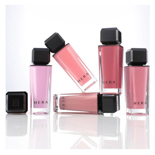 HERA赫妍水光镜面唇釉黑盖小辣椒唇蜜肉桂豆沙奶茶口红462/422