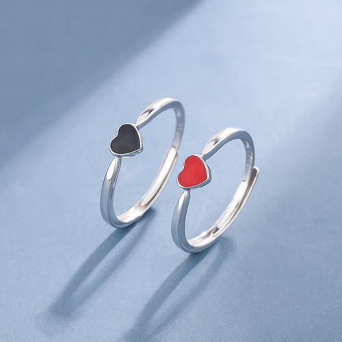 S925纯银戒指小众设计时尚个性