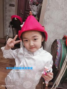 SUUNAI.WRH蒙古民族风洋气帽子时尚女童男童保暖夏季宝宝小童春秋