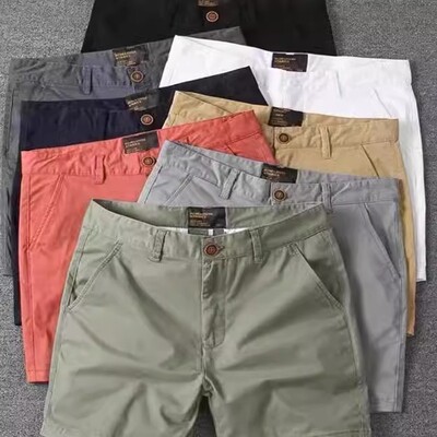 潮牌4分美式男士裤子篮球短裤薄款20253运动分夏季修身年沙滩新款