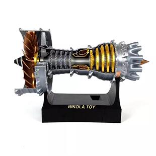 罗尔斯罗伊斯Trent900涡扇引擎模型桌面摆件 21厘米 飞机发动机