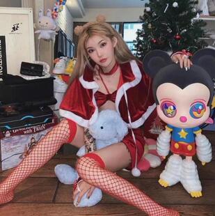 现货HIKARI SHIMODA下田光 MIKKI三方联名潮玩摆件公仔雕塑玩偶