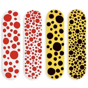 奈良美治权志龙七彩小花系列太阳花花卉街头滑板板面潮牌滑板合集