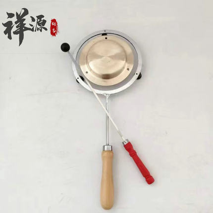 响铜云锣 双锣带架子云锣档子 两锣架子小月锣架带锣专业演出锣架