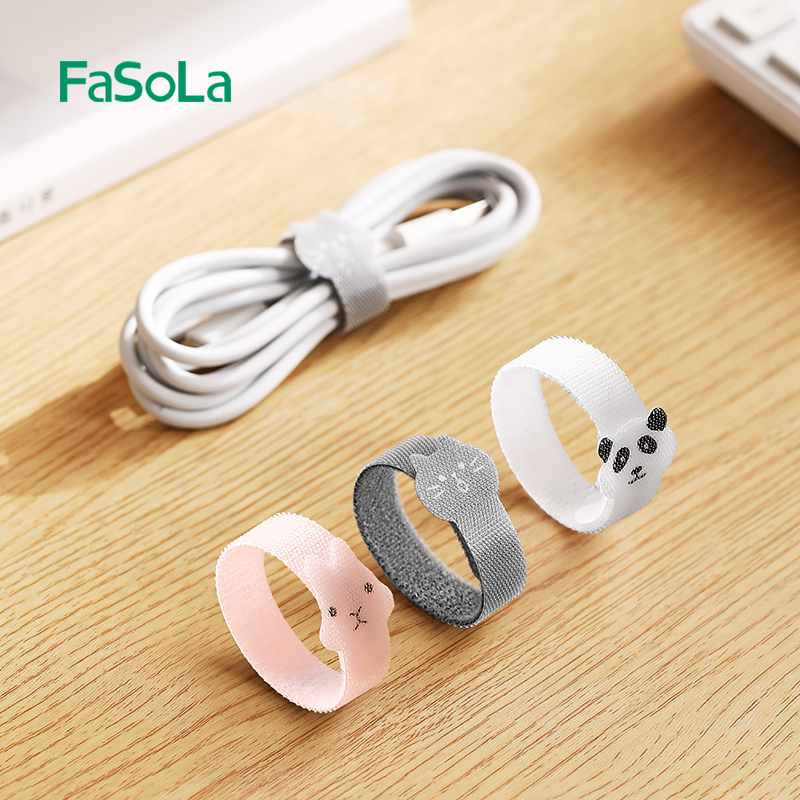 FaSoLa可爱魔术贴扎带