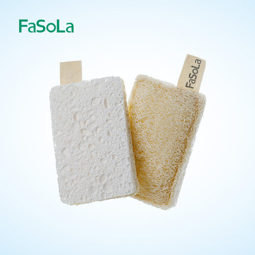 FaSoLa木浆棉洗碗擦丝瓜络百洁布